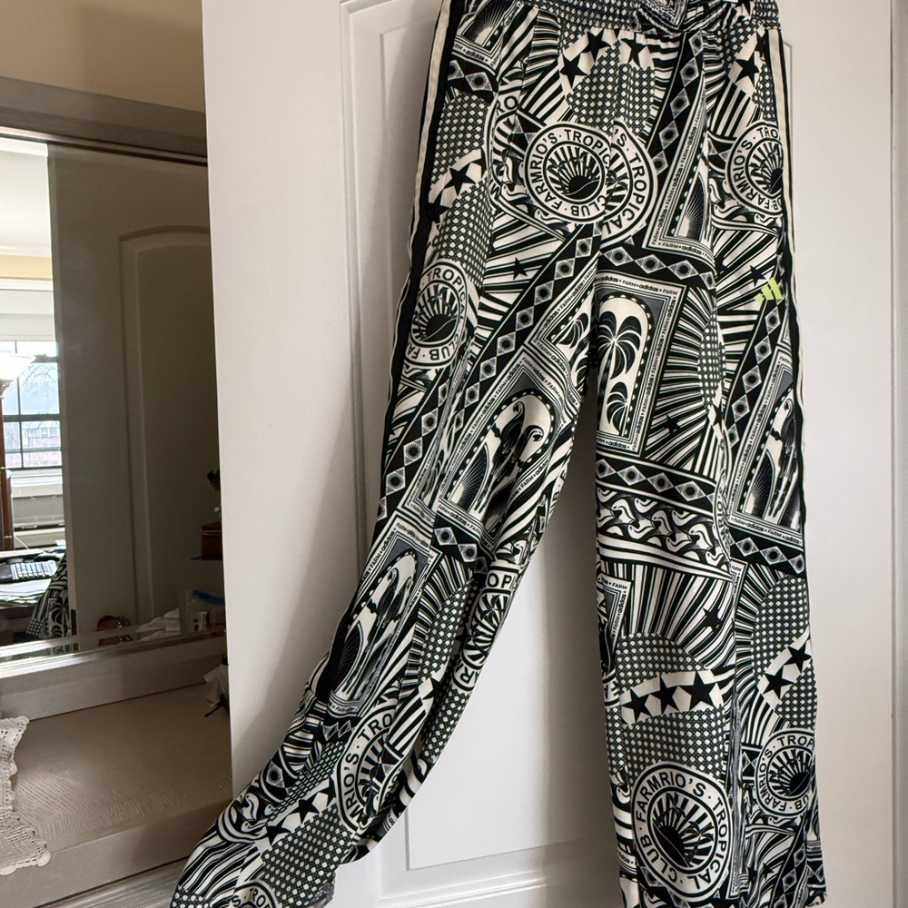 Adidas Black and White Club Rio Trousers